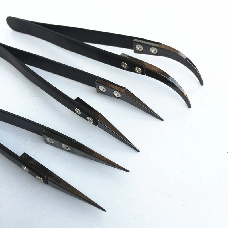 10 шт. Антистатический пинцет антистатический набор инструментов Высокоточный
