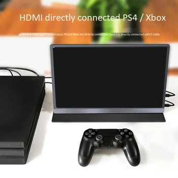 

15.6 4K USB 3.1 Type-C Contact Screen Portable Monitor for Ps4 Switch Phone Gaming Monitor Laptop LCD Display
