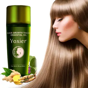 

Herbal Hair Growth Essential Oil Shampoo Hair Care Styling Hair Loss Product Thick Fast Repair Growing Treatment Liquid 20ml