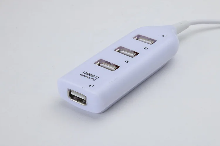 Лидер продаж USB 2,0 Hi-Скорость 4 Порты и разъёмы USB hub-разветвитель концентратор USB для передачи данных для телефона адаптер для ПК компьютер для Портативный жестких дисков