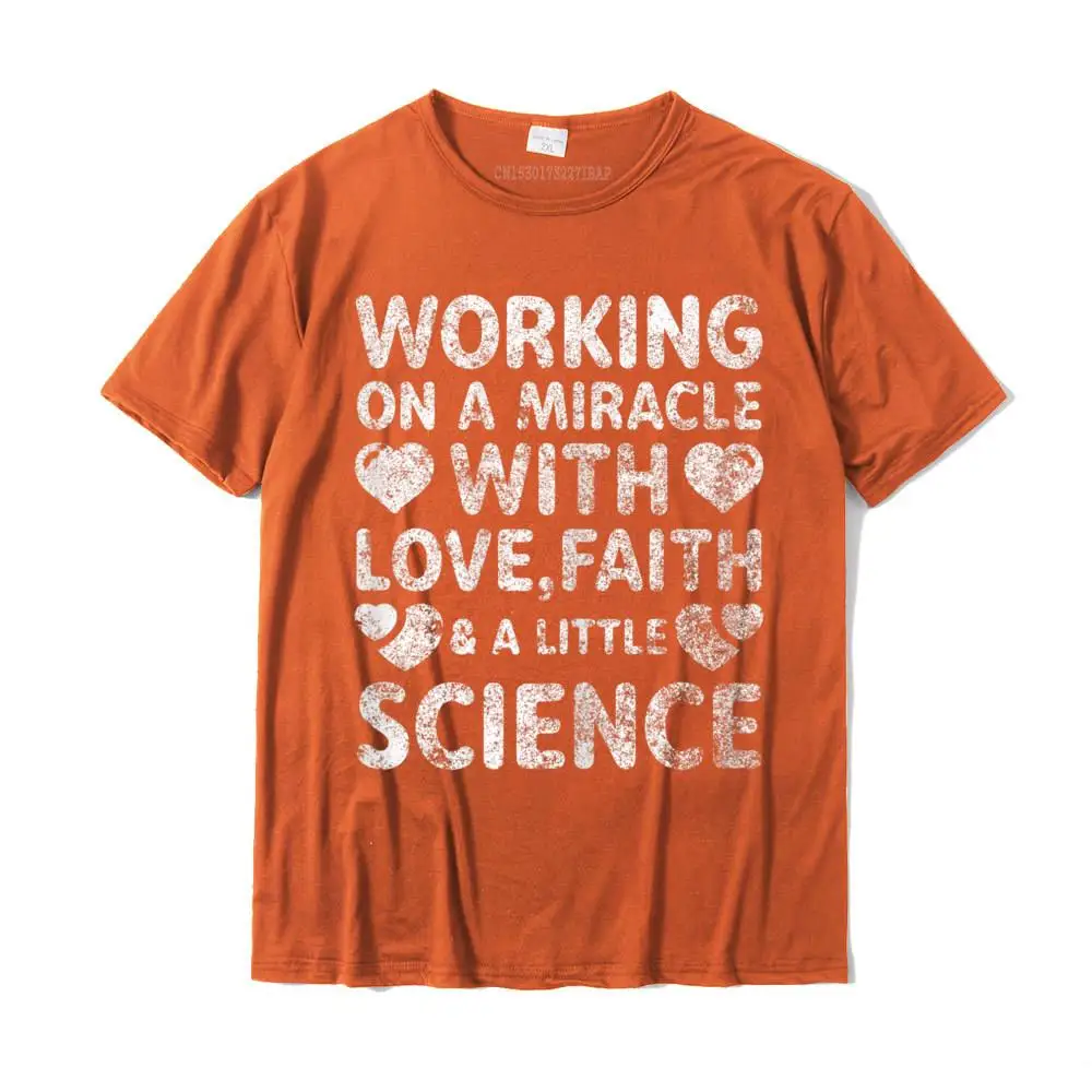 Family Round Neck Top T-shirts Summer Fall Tops & Tees Short Sleeve Brand 100% Cotton Personalized Tops Shirt Classic Adult Womens Positive IVF Support Transfer Day T-Shirt IVF Gift Shirt T-Shirt__MZ17255 orange