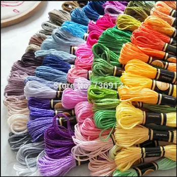 

1000 pcs two lables High Quality CXC Embroidery Floss Thread