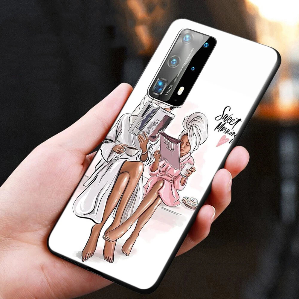 Модный мягкий силиконовый чехол для Huawei P10 P20 P30 P40 Lite Pro Max|Бамперы| |