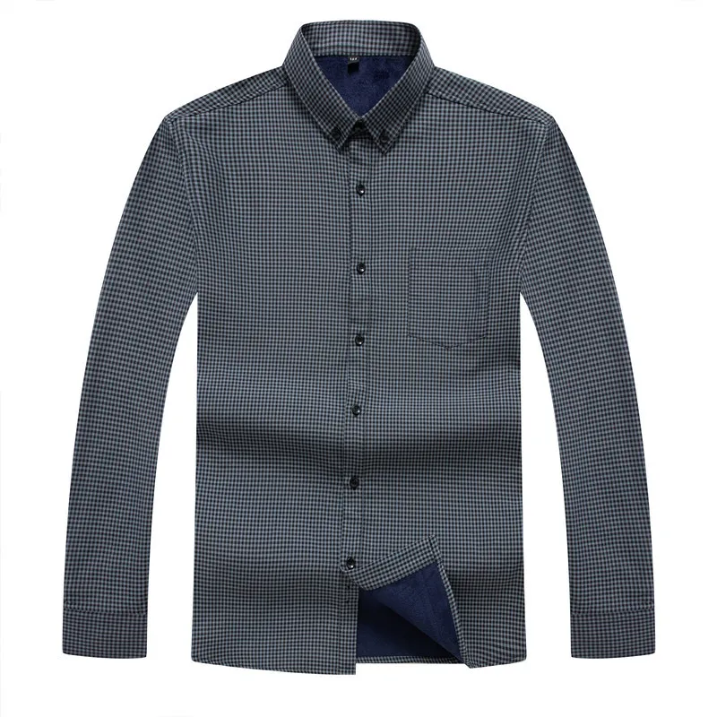 5 Добавить 8 x 6xl 5XL мужские куртки в теплую, толстую Полярную рубашку для мужчин с длинными рукавами зимой - Цвет: 5