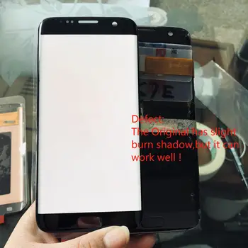 

ORIGINAL 5.5'' Display with Slight Burn-Shadow LCD For SAMSUNG Galaxy S7 edge G935 SM-G935F LCD+Touch Screen Digitizer Assembly