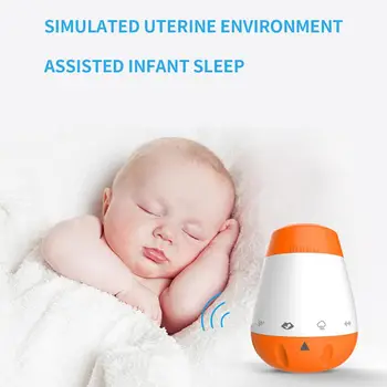 

Rechargeable Nature Music Sound Machine White Noise Baby Infants Sleep Soother