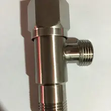 Нержавеющая сталь треугольный клапан от производителя,, без примесей свинца и устойчив к ржавлению взрывозащищенный Нержавеющая сталь водозапорный кран с шестигранной головкой