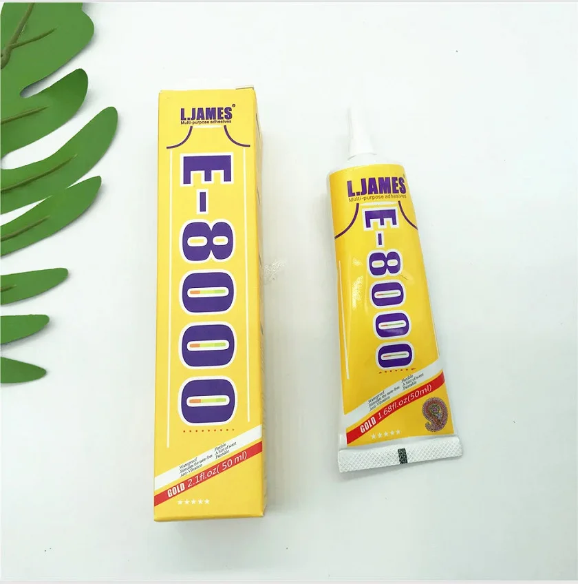 New E8000 15ml Strong Liquid Glue Clothes Fabric Clear Leather Adhesive Jewelry Stationery Phone Screen Instant Earphone