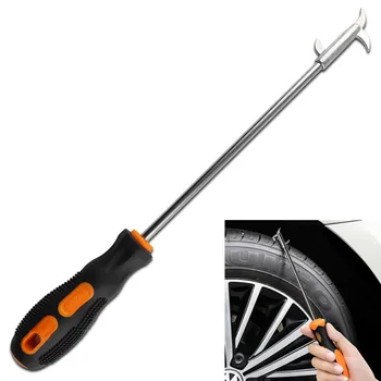 

Car Tire Cleaning Hook Screwdriver Multifunctional Stone Cleaning Tool Broken Stone Remover Scraper