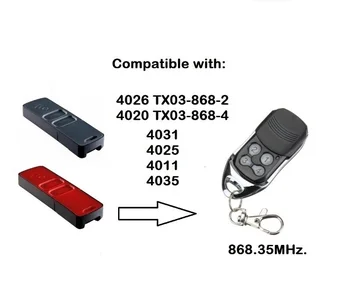 

1pcs For remote 4035 garage door remote replacement 868.8 MHz free shipping