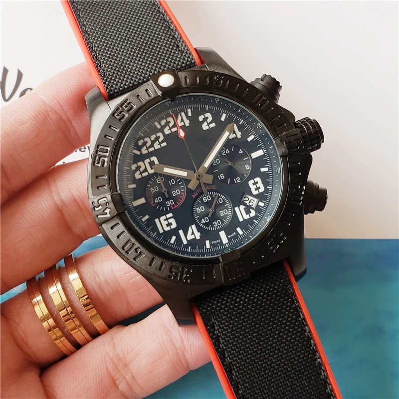 

AAA luxury new 2019 full-featured quartz watch men's watch timing running function large dial 48MM