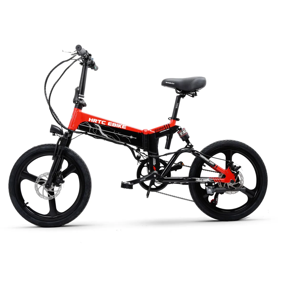 Perfect 20inch electric bicycle 48V400W high speed motor Front and rear double suspension fold electric ebike 3