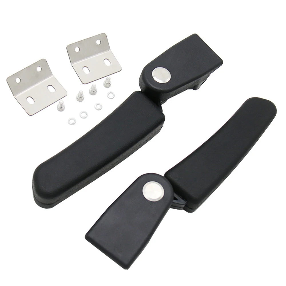 

For R1200GS Motorcycle Armrests Replacement 1 pair Set Parts Rear Black