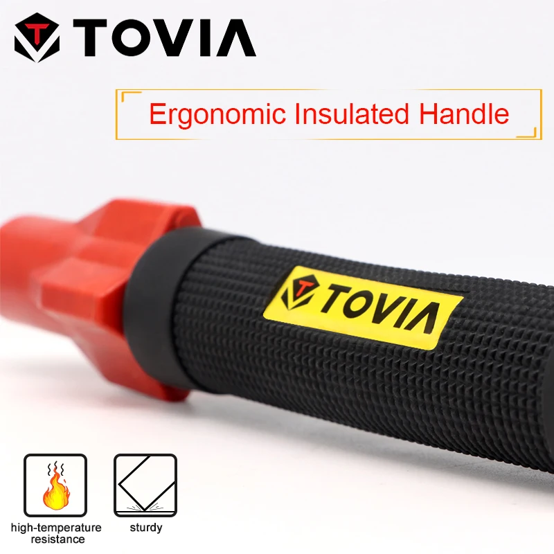 300A Screw Weld Holders Professional Electrode Holder 1.0-4.0mm Weld Clamp Pure Copper Core Safe Holders