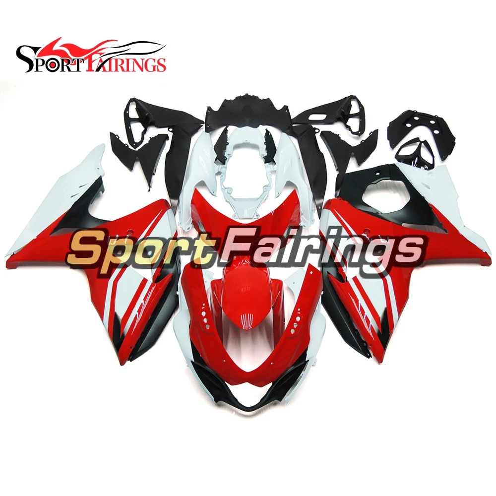 Red White Fairings for Suzuki GSXR1000 K9 2009 - 2016 10 11 12 13 Motorcycle Plastic Injection ABS Bodywork Fittings Carenes New |