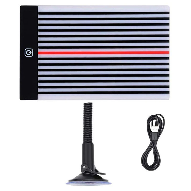  Paintless Dent Fix Tools Car LED Stripe Line Board Light Dent Reflector Dent Removal Repair Tool La