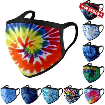 

Unisex Printed Spots Wild Cat Universal Face Masks Washable Reusable Cloth Masks Satey Mouth Face Mascarillas Protective Drop 10