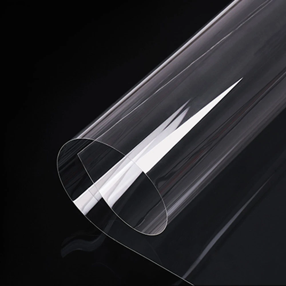 50*120CM Roll Clear Ultra-Transparent PVC Fabric Soft Glass Cloth Waterproof Crystal DIY Craft Decor Protective PVC Fabric