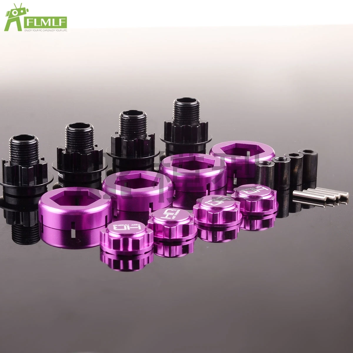 

Гайка и адаптер для колеса из сплава с ЧПУ для HPI SAVAGE 4,6 5.9XL FLUX Big F Truck Rc автозапчасти