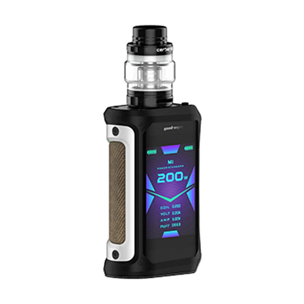 Новый набор Geekvape Aegis X TC с 5 мл/2 мл резервуаром Cerberus и 2 4 дюймовым oled экраном