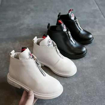 

Baby Shoes Kids Boots Children Kid Baby Girls Boys Boots Ankle Sport Zip Short Bootie Casual Shoes Kids Children Детские ботинки