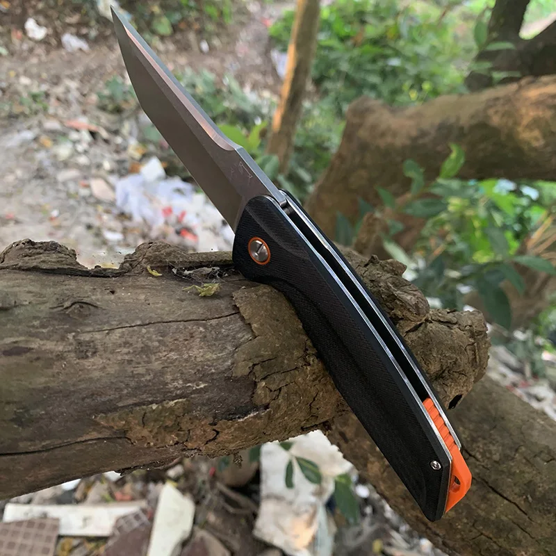 Высокое качество EDC тактический складной нож G10+ стальная ручка Открытый многофункциональный самообороны альпинистский нож