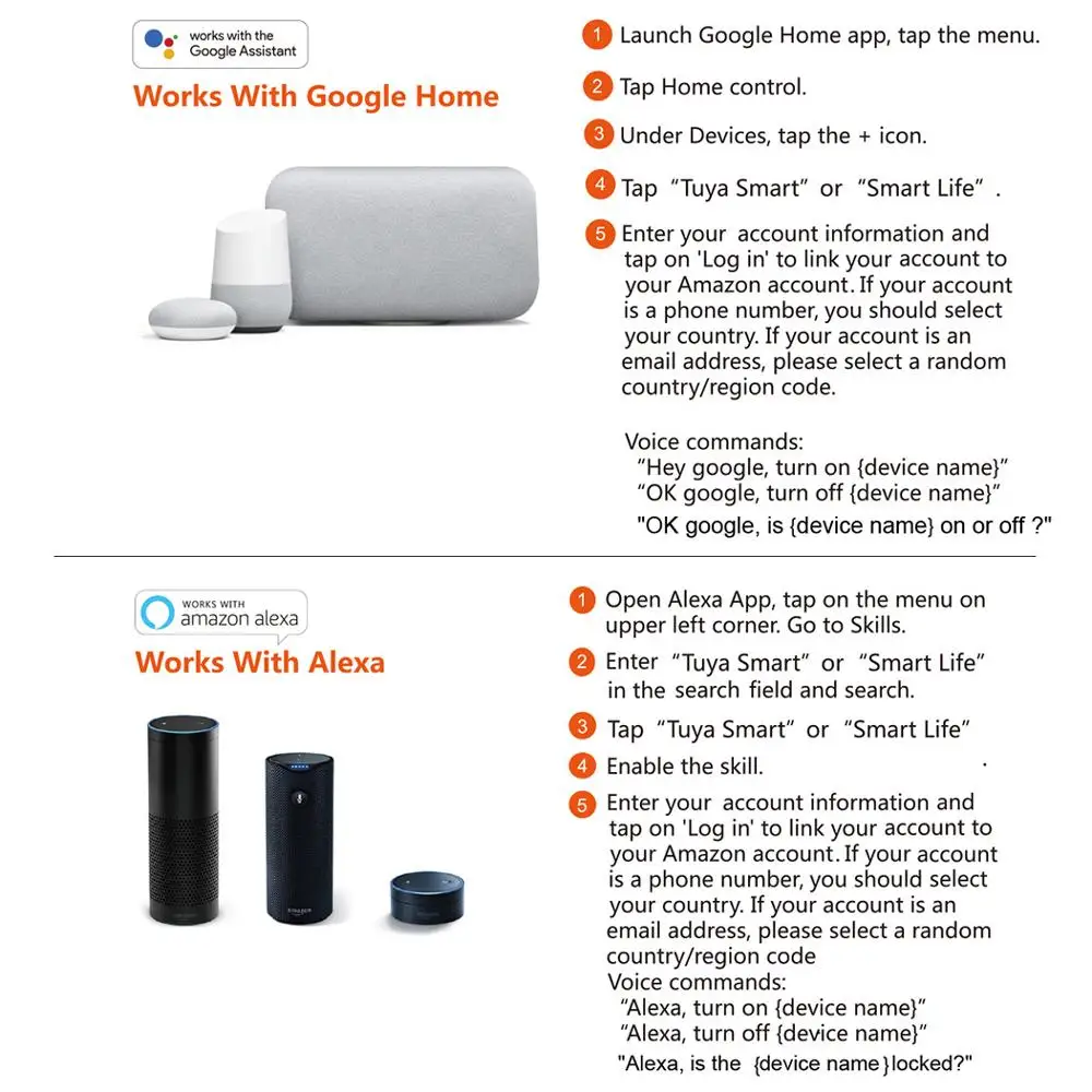 Garage Door Opener WiFi Switch Smart Door Opener for Alexa Google Home and for IFTT Smart Life/Tuya Phone APP Wireless Control