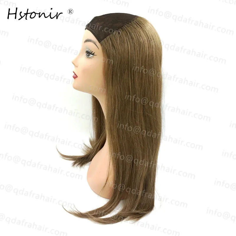 Hstonir Hat парик еврейский кошерный Remy человеческие волосы на заказ Sheitel натуральный