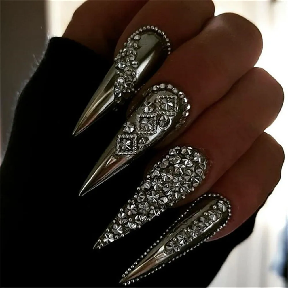Блестящие Хрустальные Стразы AB стеклянные стразы для ногтей сваровские амулеты 3D украшения для ногтей Стразы для ногтей