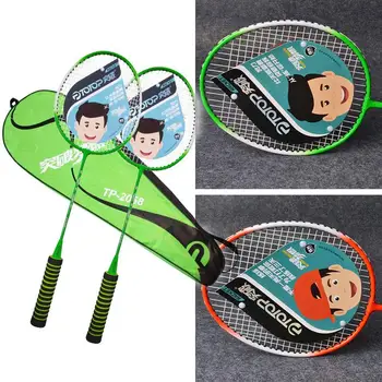 

Badminton Racket Lightweight Professional Ferroalloy Nylon Sporting Goods Game Movement Sports Toys School Racket