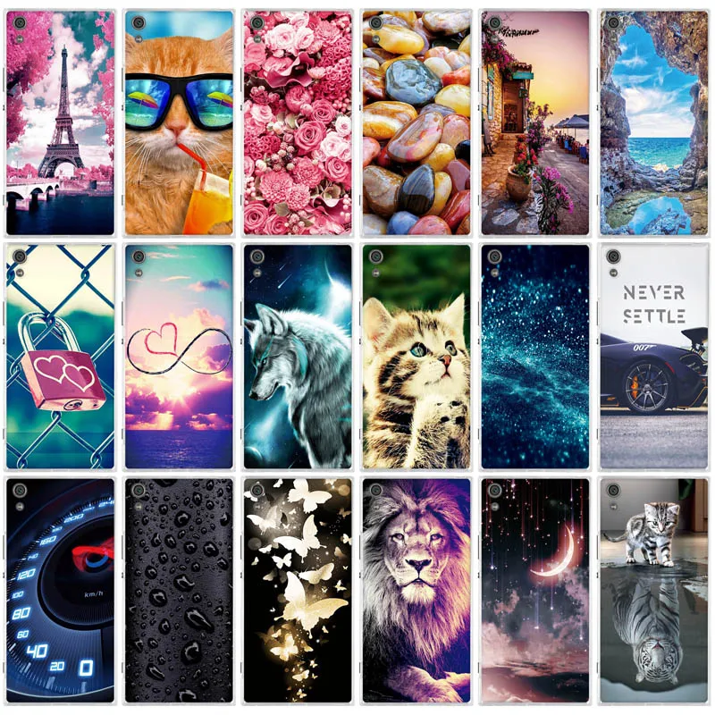 Мягкий ТПУ чехол для Sony Xperia XA1 Ultra G3221 G3212 G3223 G3226 сумка 6&quot|covers for sony xperia|cover forcover covers |