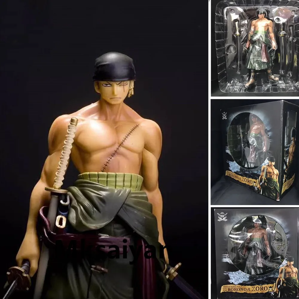 Экшн-фигурки One Piece Roronoa Zoro ПВХ игрушки меч Зоро Аниме Figma 23 см режим Кукла