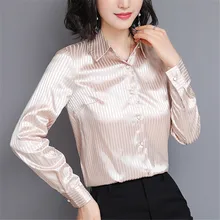 #Special Offers Fashion Autumn Women Silk Shirts Woman Striped Satin Shirt Plus Size Silk Blouses Womens Tops and Blouses Blusas Mujer De Moda #Special Offers Fashion Autumn Women Silk Shirts Woman Striped Satin Shirt Plus Size Silk Blouses Womens Tops and Blouses Blusas Mujer De Moda