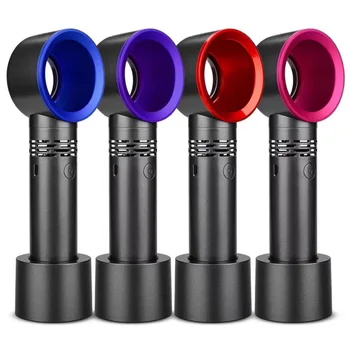 

Mini Handheld Leafless Fan Portable Usb Charging Children Mini Leafless Fan Portable Air Conditioner Office Table Fan