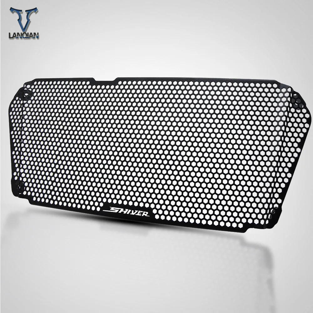 

Motorcycle Accessories Aluminum Radiator Grille Guard Cover For Aprilia Shiver 900 Radiator Guard Protector 2018 2019 moto