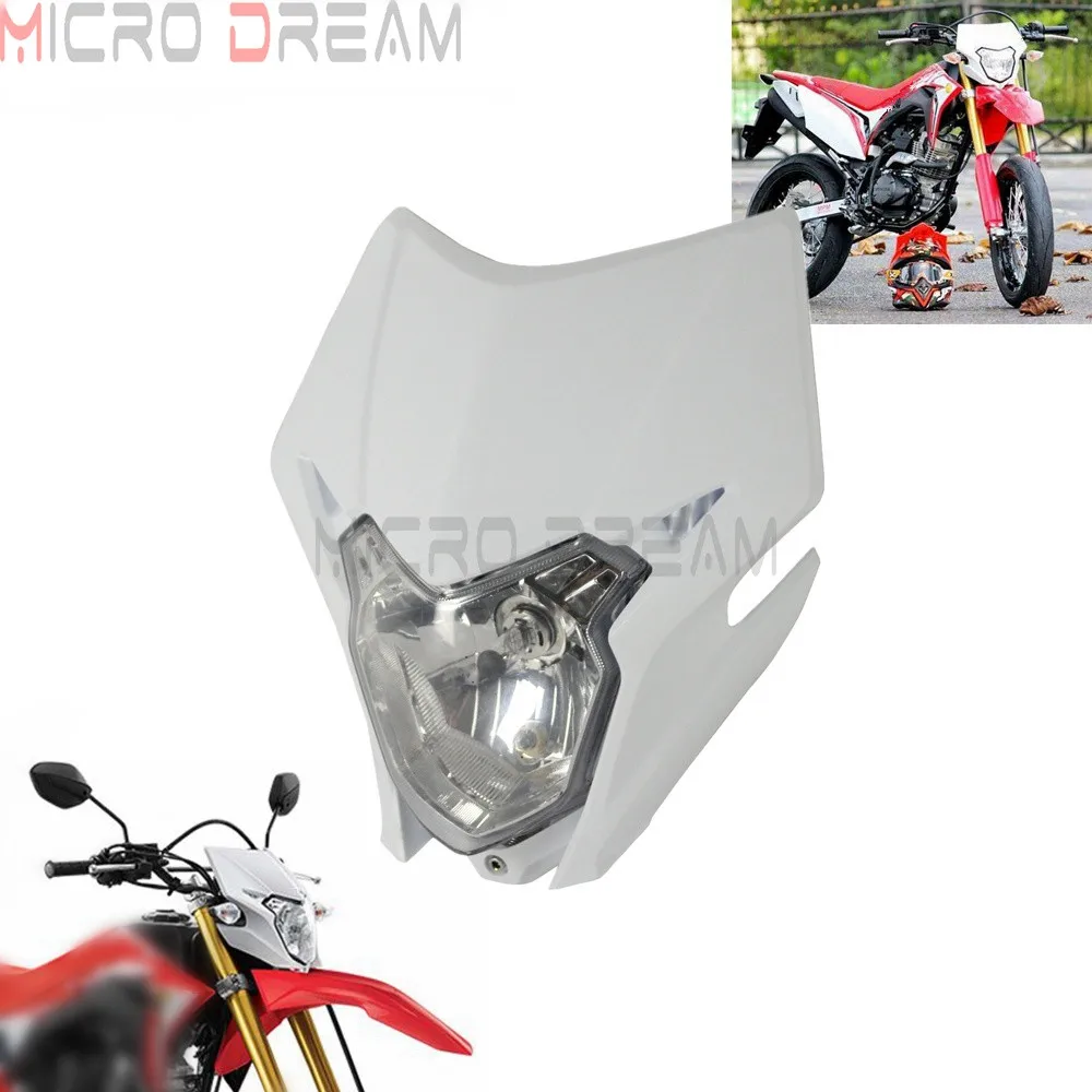 Dirt Bike Enduro Motocross MX Rouge Phare Projecteur pour HONDA CRF XR 125 250 