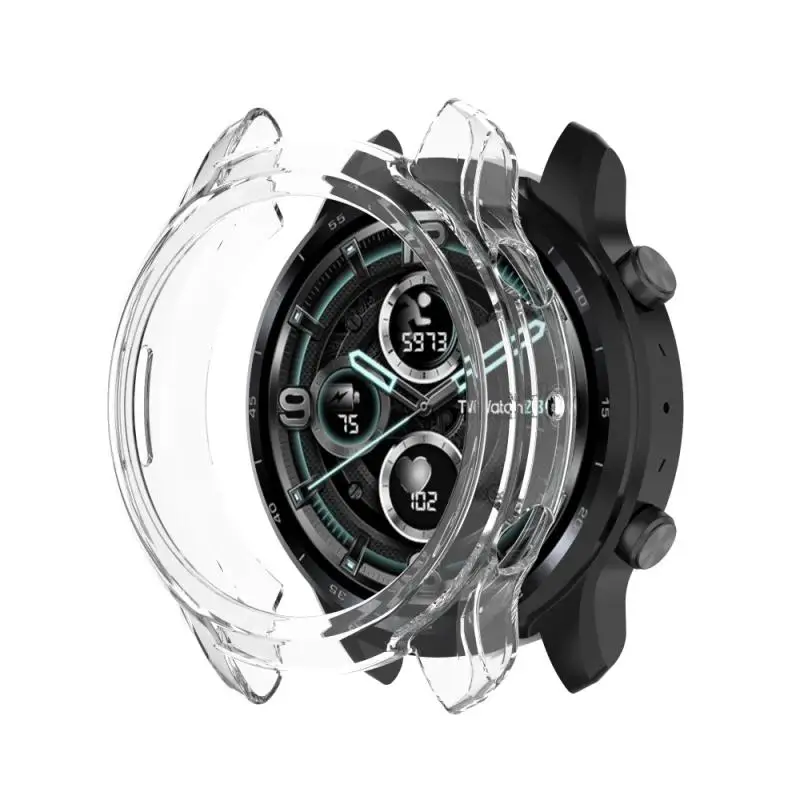 Защитный чехол подходит для Ticwatch Pro3 мягкий резиновый из ТПУ рукав с полым