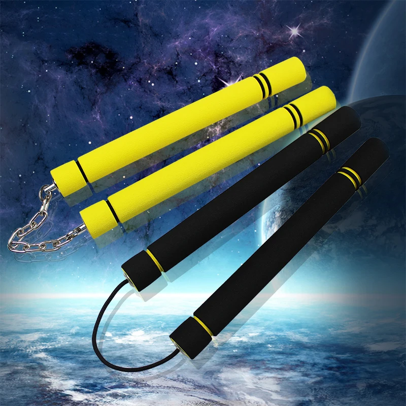 Nunchaku Защитная форма коврик Китайский кунг-фу палочка боевое искусство крыло Chun Nunchakus