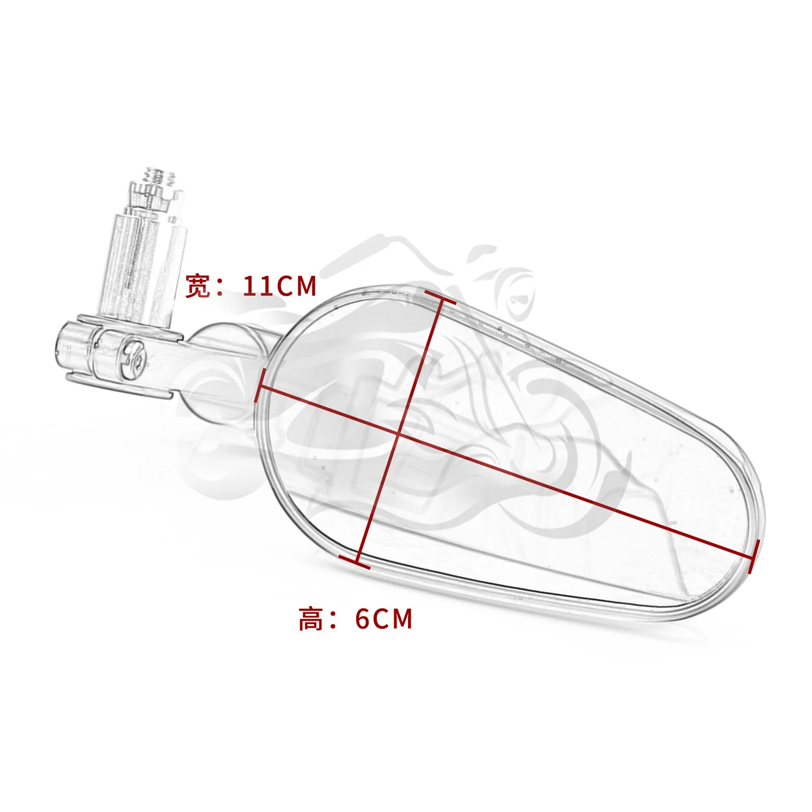 Motorcycle Rear View Side Mirrors CRF250L CRF1000L CRF1100L CRF450L Fit HONDA Africa Twin 31pcs motorcycle mirror,motorcycle mirrors