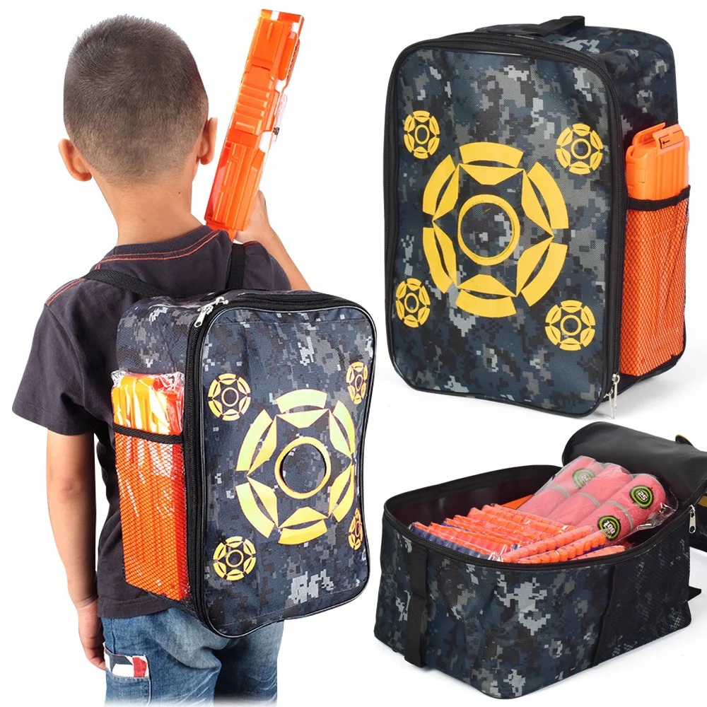 

Target Bag Storage Bag Tactical Carrier Soft Bullet Storage Bag Compatible Nerf Soft Bullet Gun Bullets Target Bag