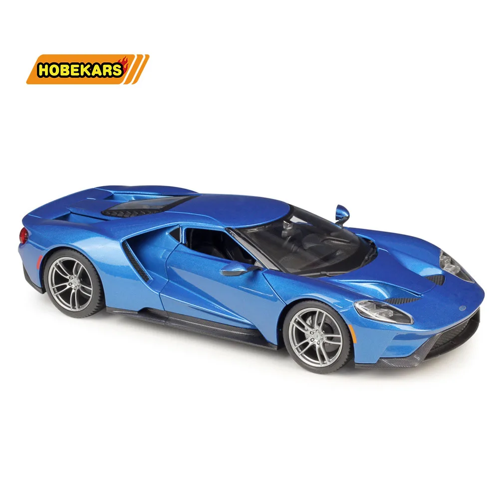 Модель автомобиля Maisto 1:18 литая из металлического сплава Ford GT 2017 высокие модели