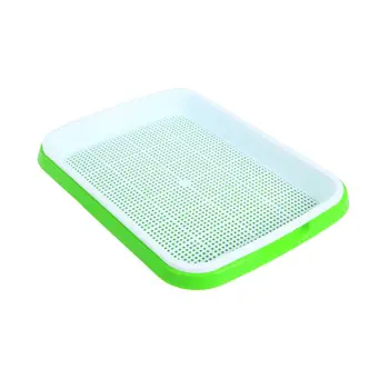 

Seed Sprouter Tray Soil-Free Germination Grass Grow Box Plant Hydroponic Basket