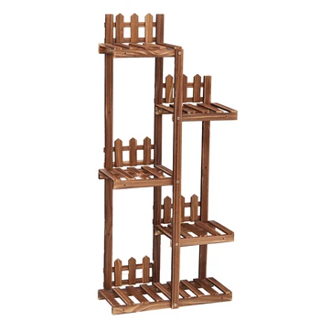 

System Flower Airs Balcony A Living Room Multi-storey Ladder Type To Ground Flowerpot Frame Can Move Green Dordo Meat Rack