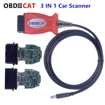 

OBDIICAT Newest Version For JL-R SDD For Vida 3IN1 Car diagnostic Tool Cable