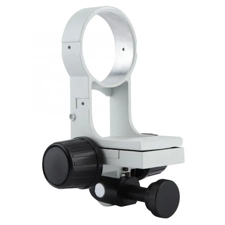 

Stereo Microscope Focu Bracket Soldering Stereo Microscope Bracket Diameter 76mm Focusing Bracket with Tail Microscopio