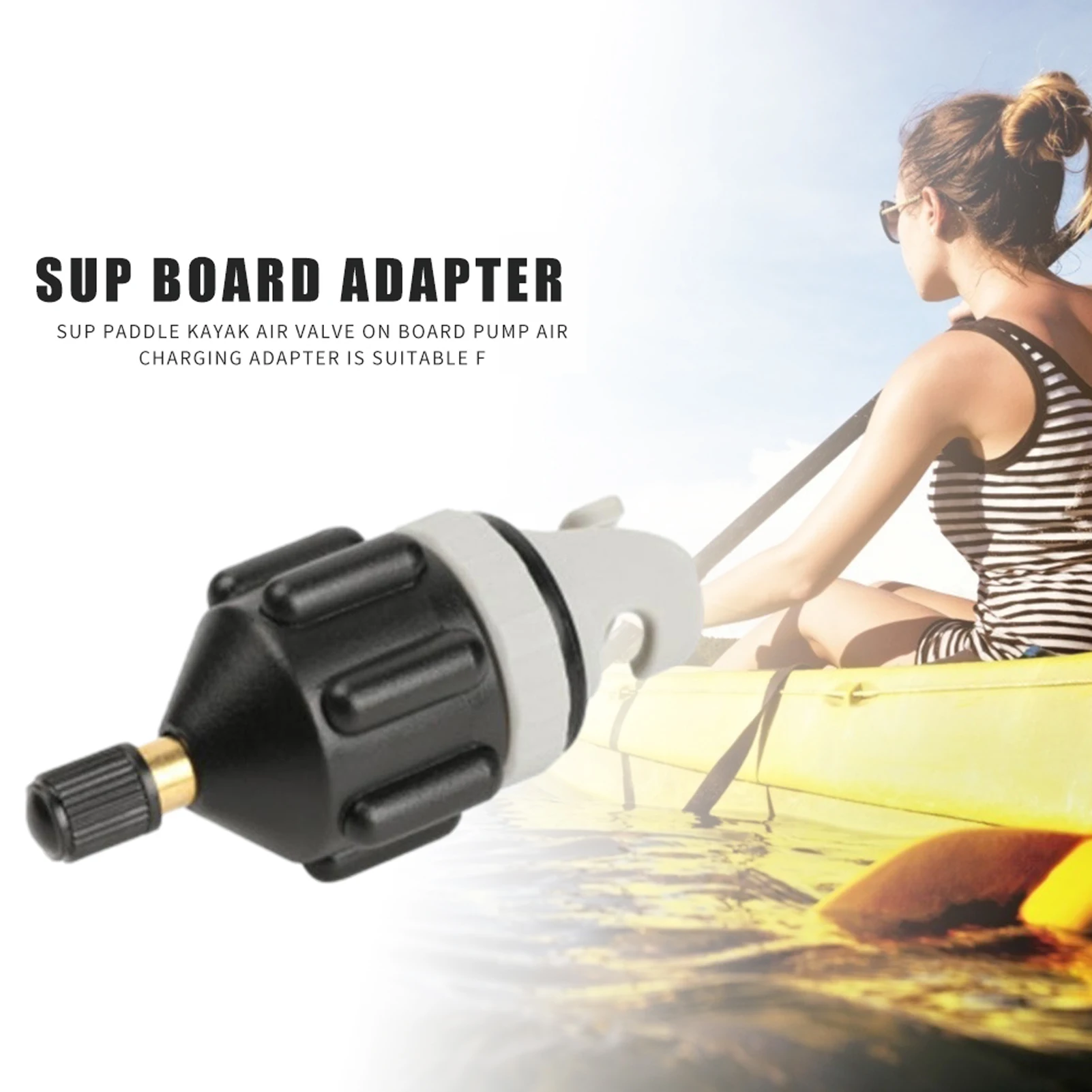 Rowing Boat AirAdaptor SUP Board Kayak Iatable Pump Adapter AirAttachment Kayak Accessories Parts Boat
