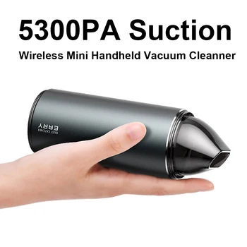 

5000Pa Powerful Wireless Mini Vacuum Cleaner USB Car Interior Air Vent Dust Cleaning Tool Brush Kit For PC Laptop Keyboard