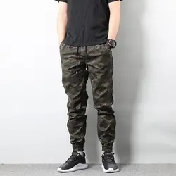 2019 американский уличный стиль Модные мужские джинсовые тренировочные штаны Брюки камуфляжные брюки карго мужские военные армейские Брюки