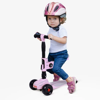 

Children's Scooter 3 In 1 Single-foot Slide Folding Cay Toy Kids Scooter Ride on Toys Baby Walker Toys for Boys Kids Bike