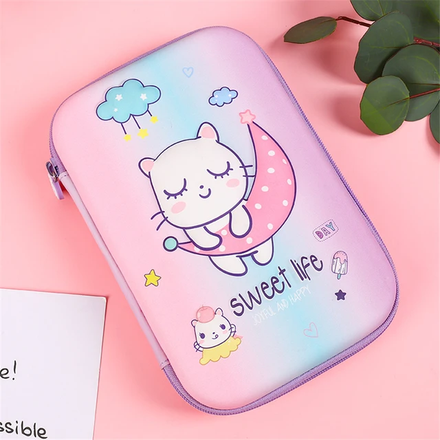 Kawaii Unicorn Pencil Cases Case Astuccio School Supplies Cute Stationery Licorne Etui Piorniki Material Escolar Trousse Scolair Pencil bags